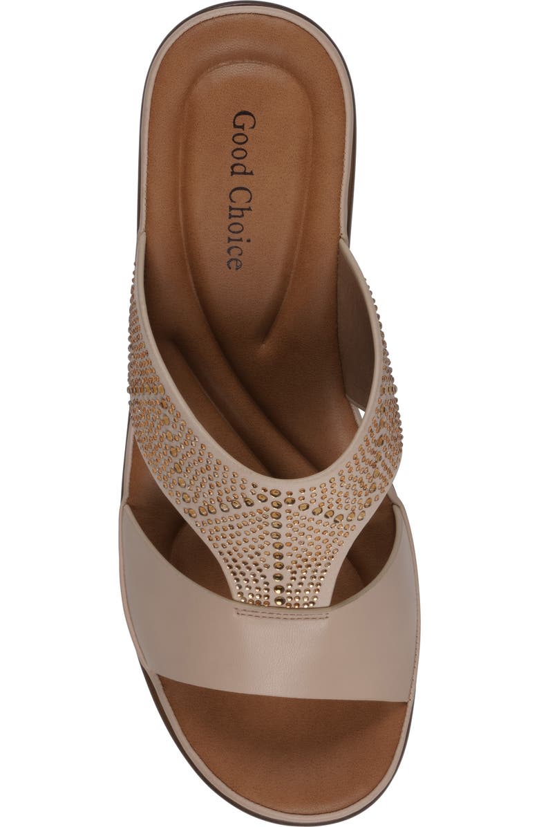 GC SHOES Everi Wedge Sandal, Alternate, color, Beige