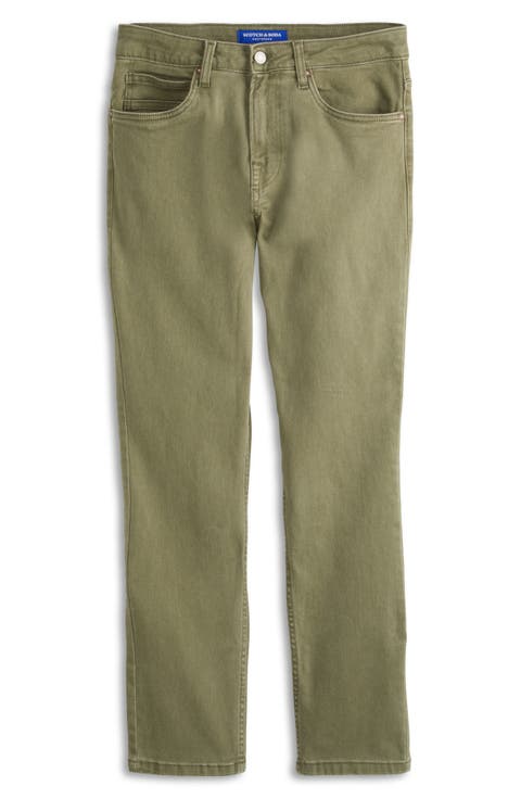 Color Straight Fit Jeans