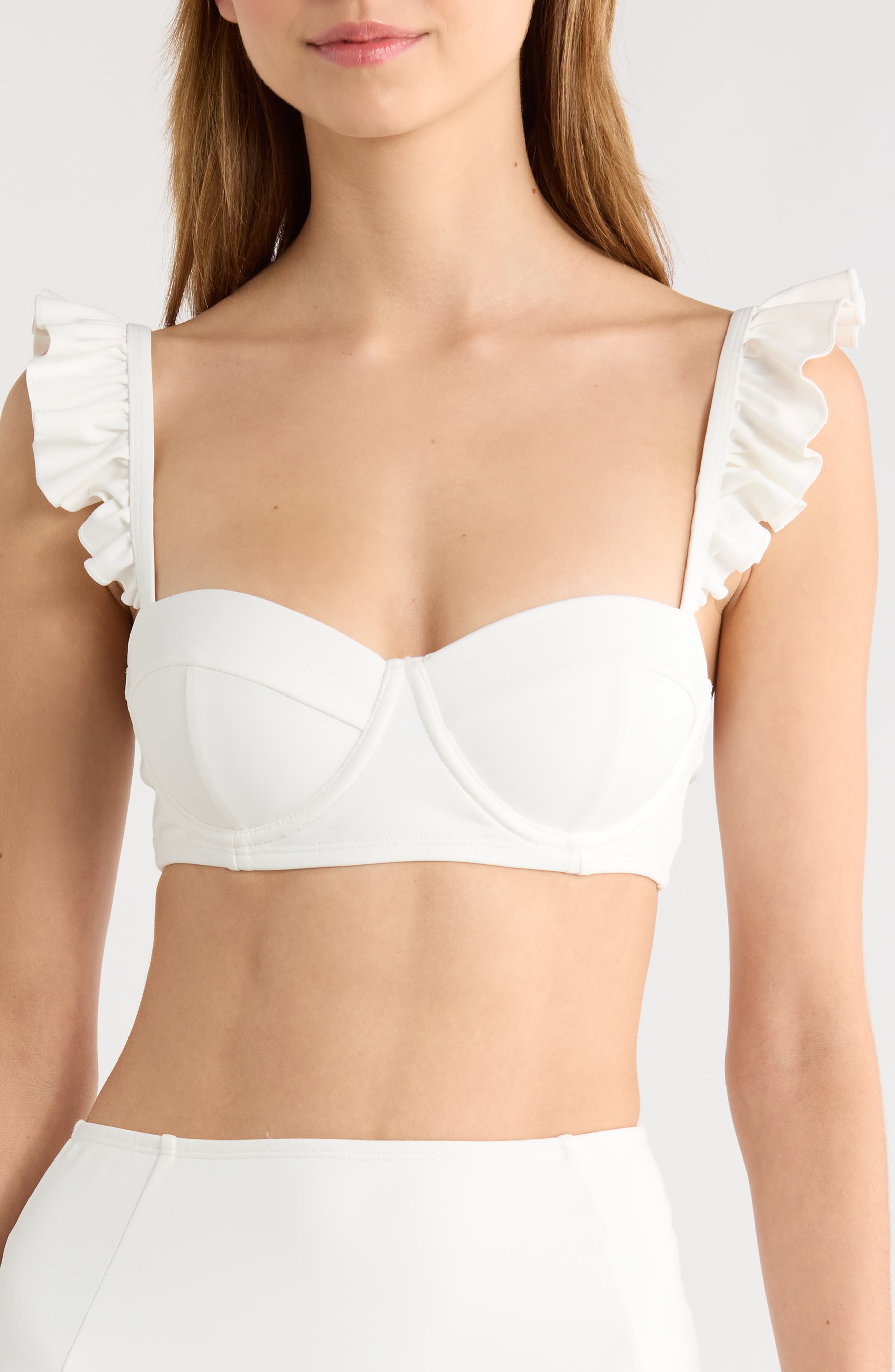 Hutch Ruffle Underwire Bikini Top