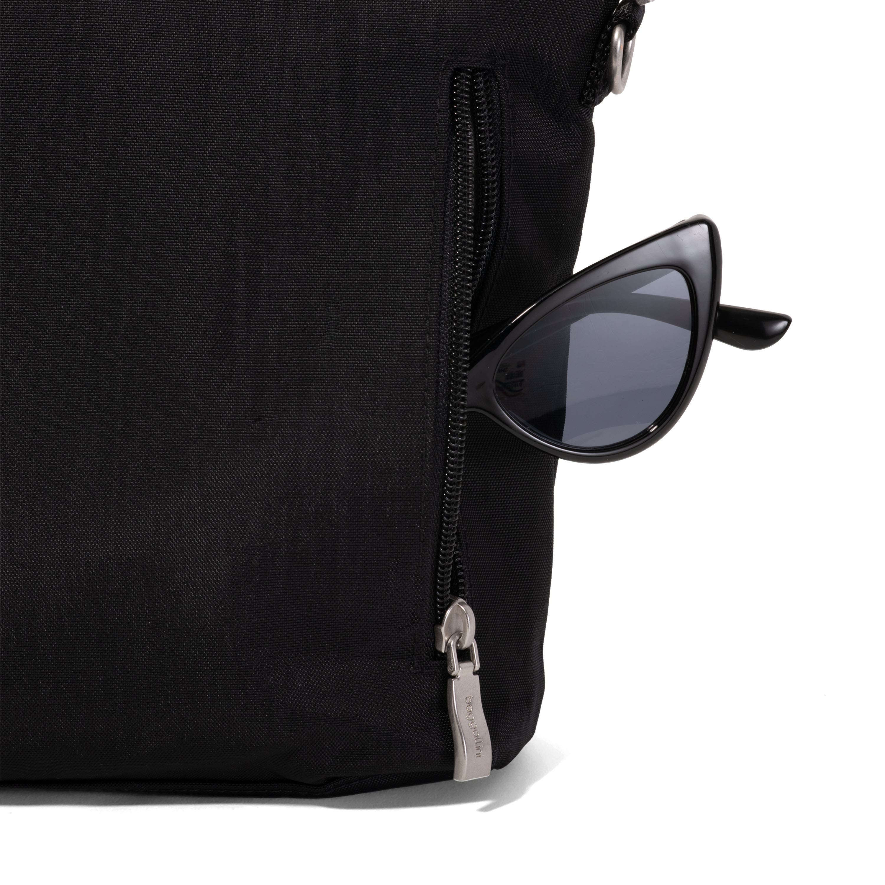 BAGGALLINI Modern Pocket Crossbody EMF Blocking Pocket, Alternate, color, Black