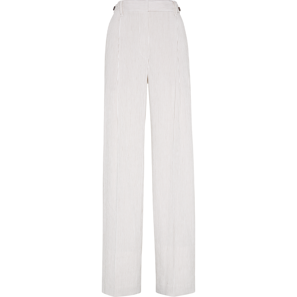 Brunello Cucinelli Sartorial Relaxed Trousers In Tobacco