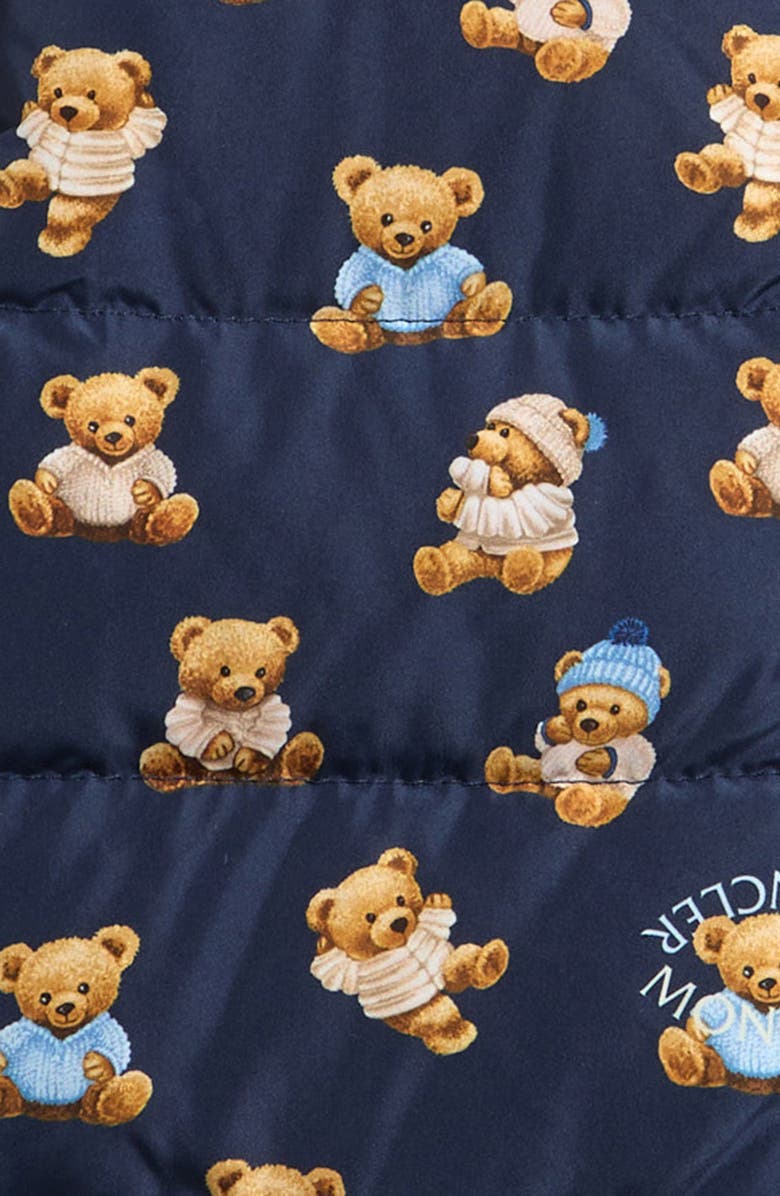 Moncler Kids' Semenat Hooded Down Puffer Jacket, Alternate, color, Blue