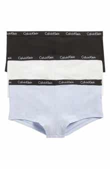 Calvin Klein 3-Pack Rib Knit Boyshorts