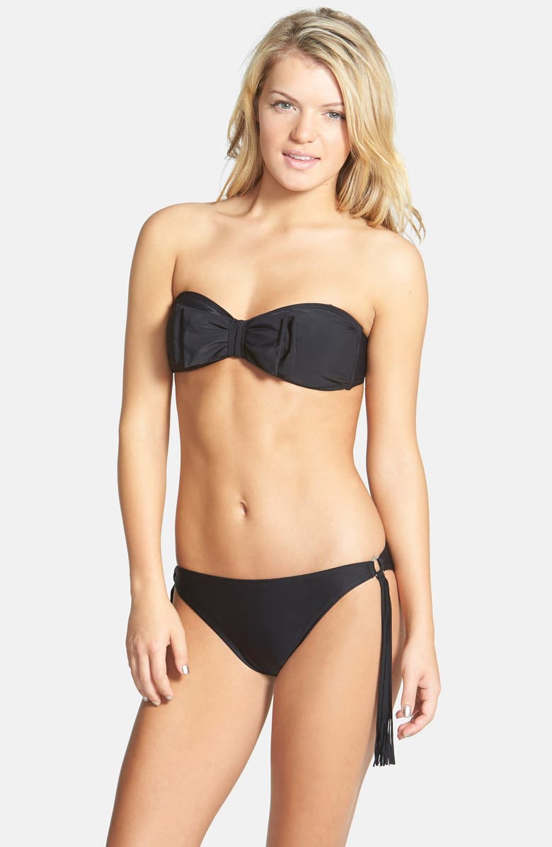 BP. Bow Bandeau Bikini Top, Alternate, color,