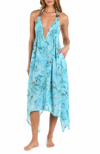 L'AGENCE Umma Plunge Cover-Up Dress