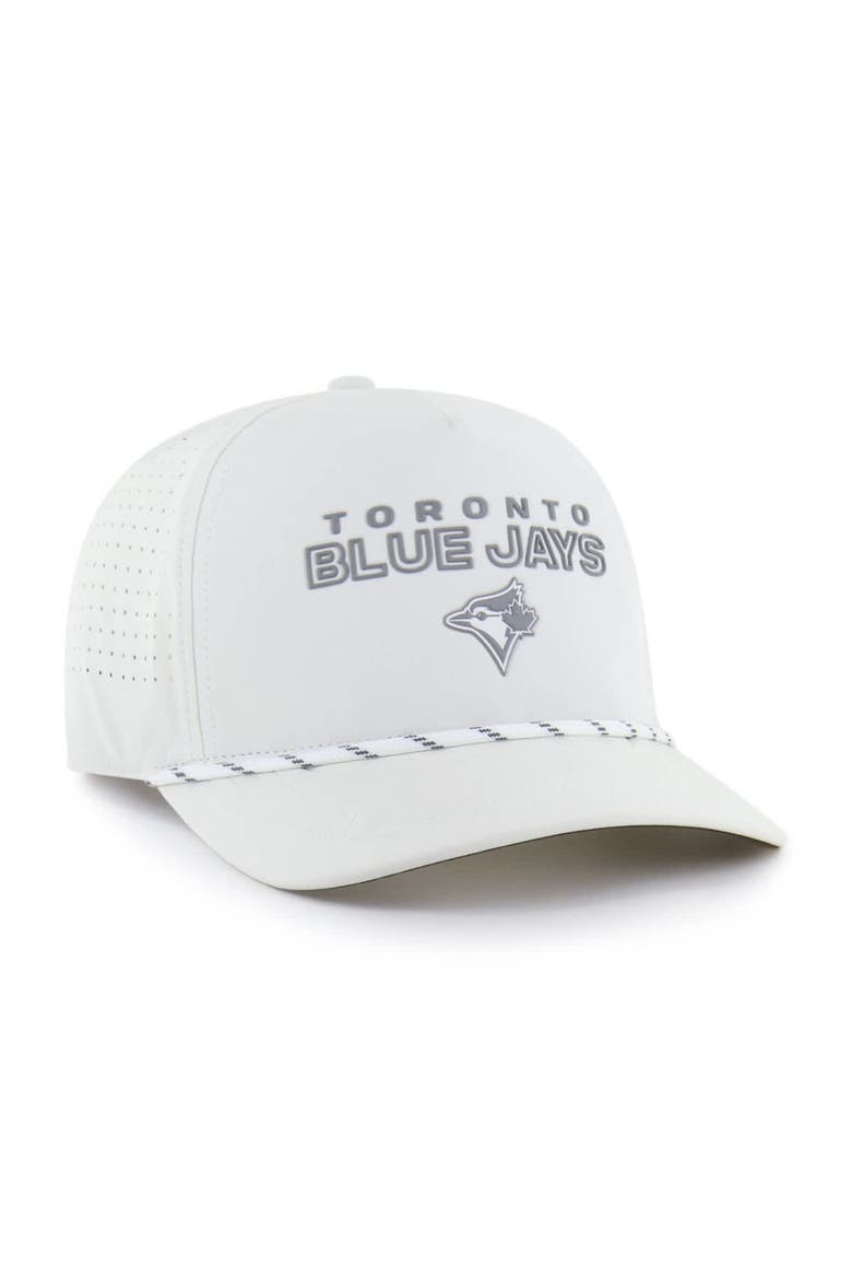 Men's '47  White Toronto Blue Jays Forward Vault Hitch Adjustable Hat, Alternate, color, White