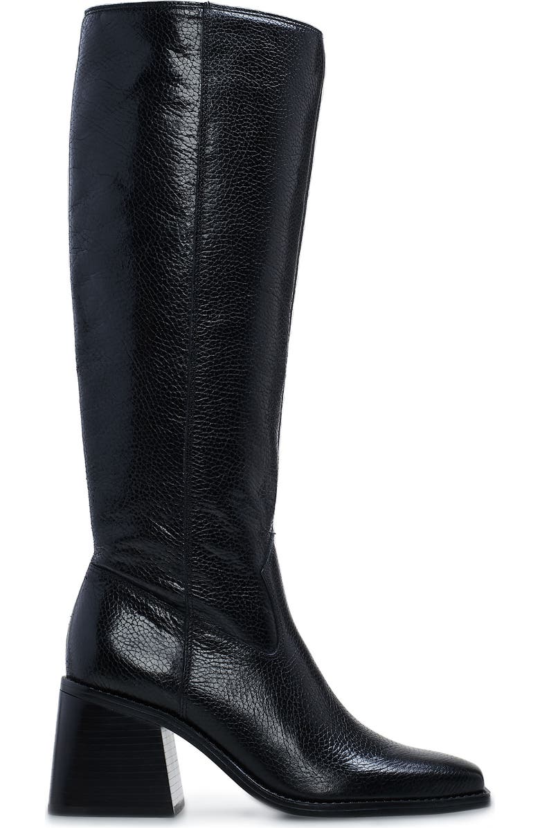 Vince Camuto Sangeti Knee High Boot, Alternate, color, Black Pebbled