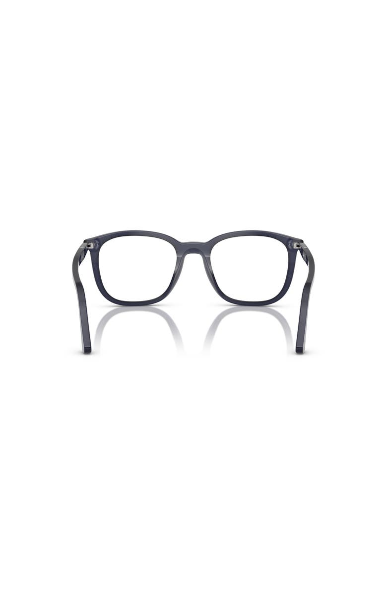 Persol 50mm Rectangle optical glasses, Alternate, color, Blue