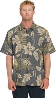 Quiksilver Waterman Tropic Bloom Short Sleeve Shirt