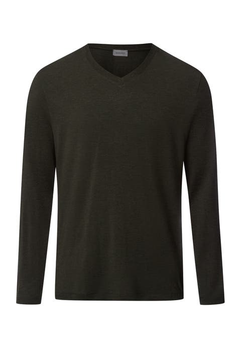 Casuals Long Sleeve V-Neck Top