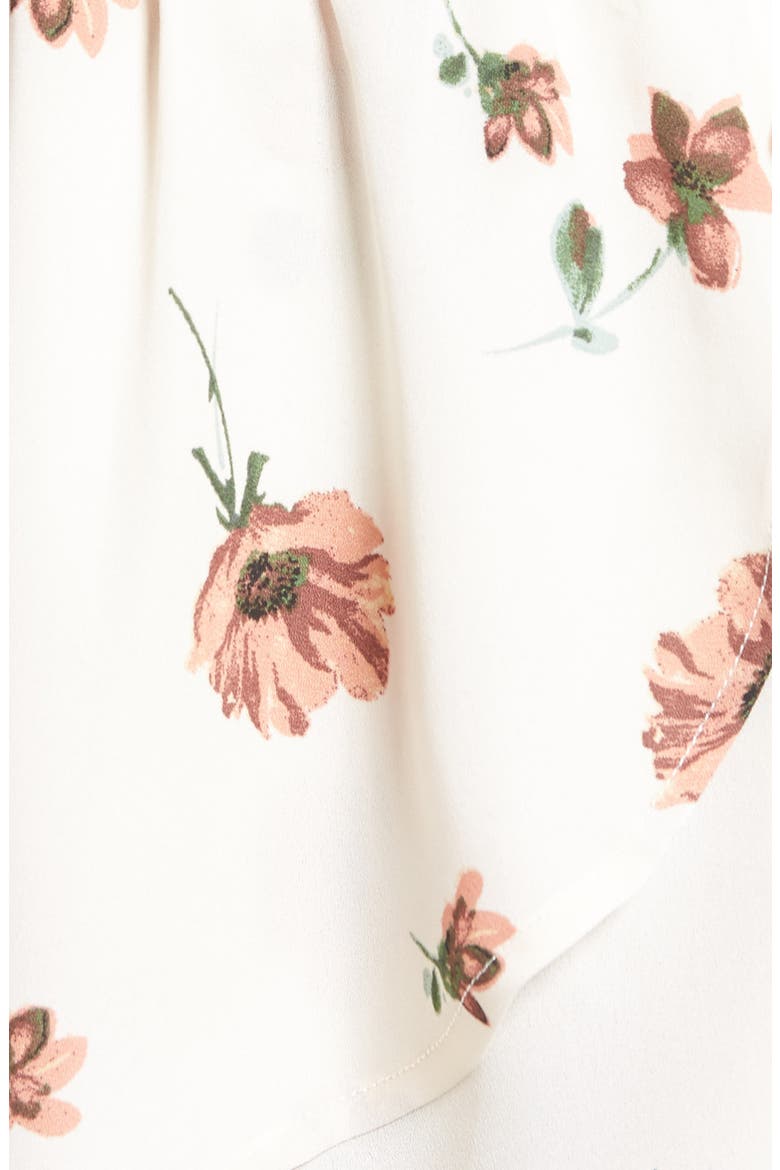 Wrap Top, Alternate, color, 77A62 BEIGE/ RUST
