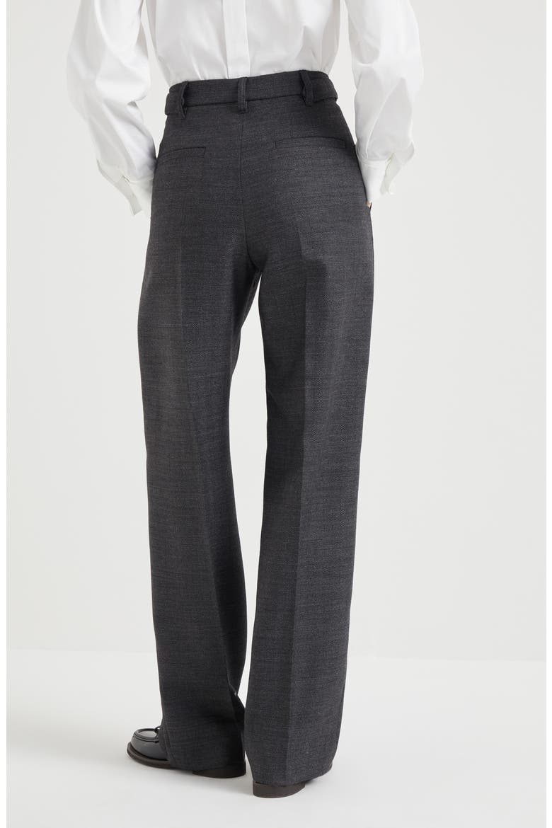 Sartorial Relaxed trousers, Alternate, color, Anthracite