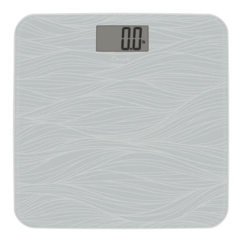 Glass Waves Bathroom Scale