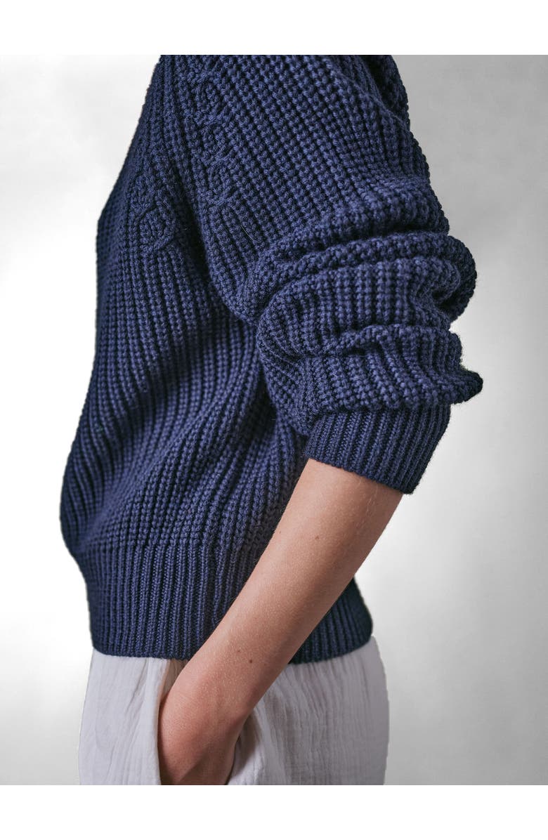 Cape Cove Dusk Italian Merino Sweater, Alternate, color,