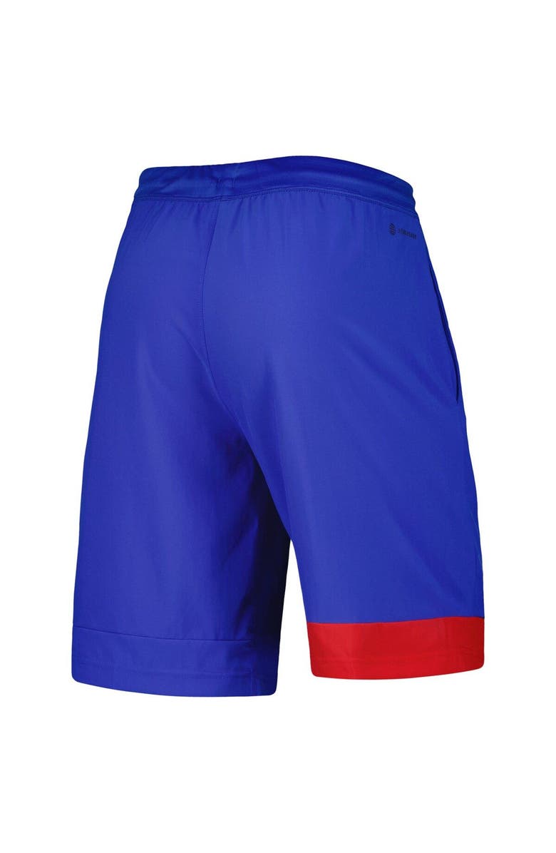 adidas Men's adidas Royal Kansas Jayhawks Training Shorts, Alternate, color, Royal