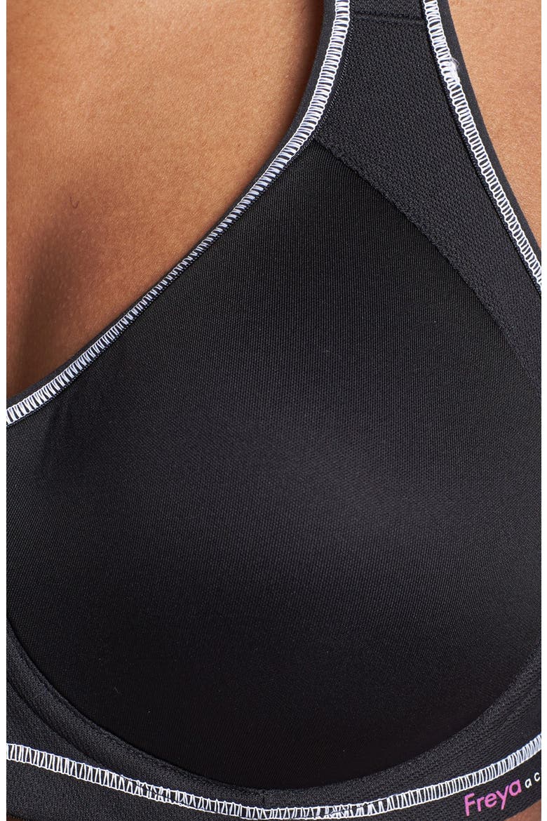 Sonic Underwire Sports Bra, Alternate, color, STORM