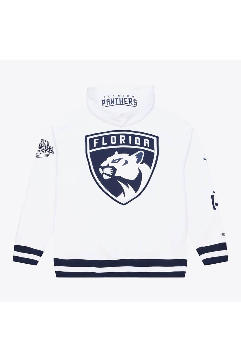 Men's Mitchell & Ness  White Florida Panthers Arctic Fleece Hoodie, Alternate, color, White