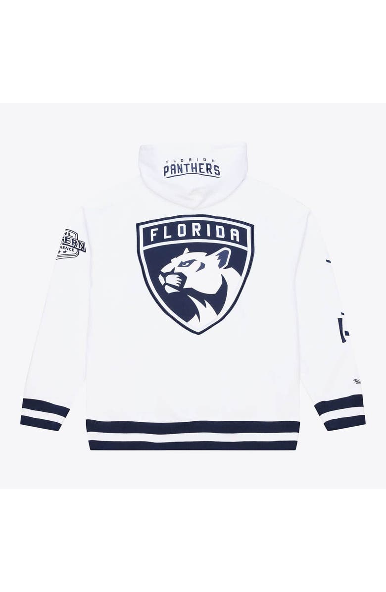 Mitchell & Ness Men's Mitchell & Ness  White Florida Panthers Arctic Fleece Hoodie, Alternate, color, White