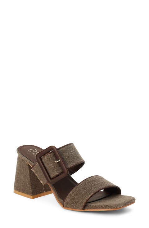 Lucy Block Heel Sandal (Women)
