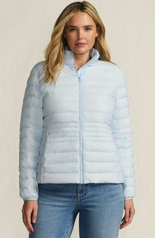Lands' End Wanderweight Ultralight Packable Down Jacket In Blue