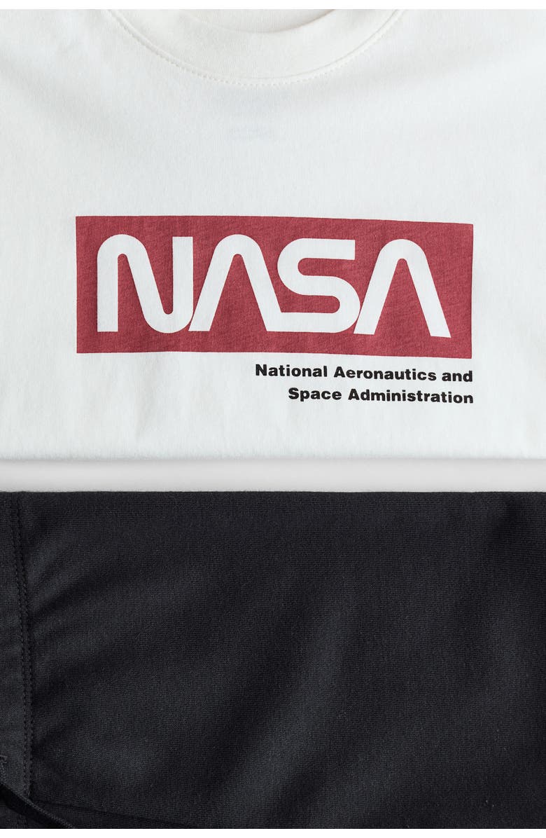 H&M 2-piece T-shirt And Sweatshorts Set, Alternate, color, 