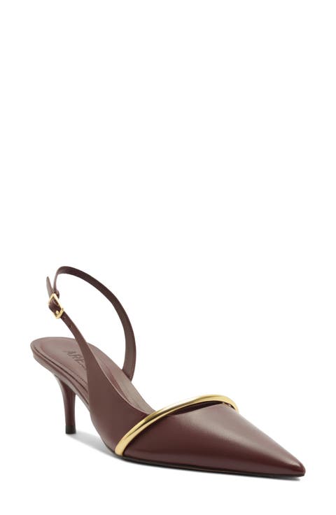 Margaret Slingback Pointed Toe Pump