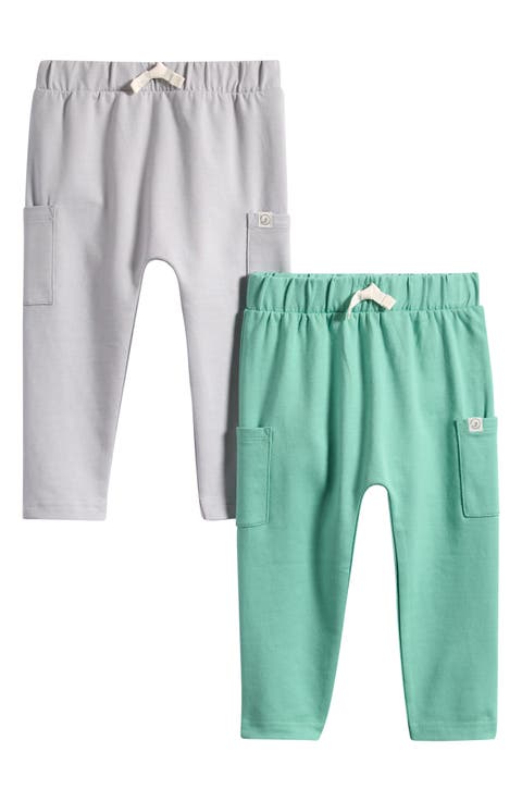2-Pack Assorted Stretch Organic Cotton Pants (Baby)