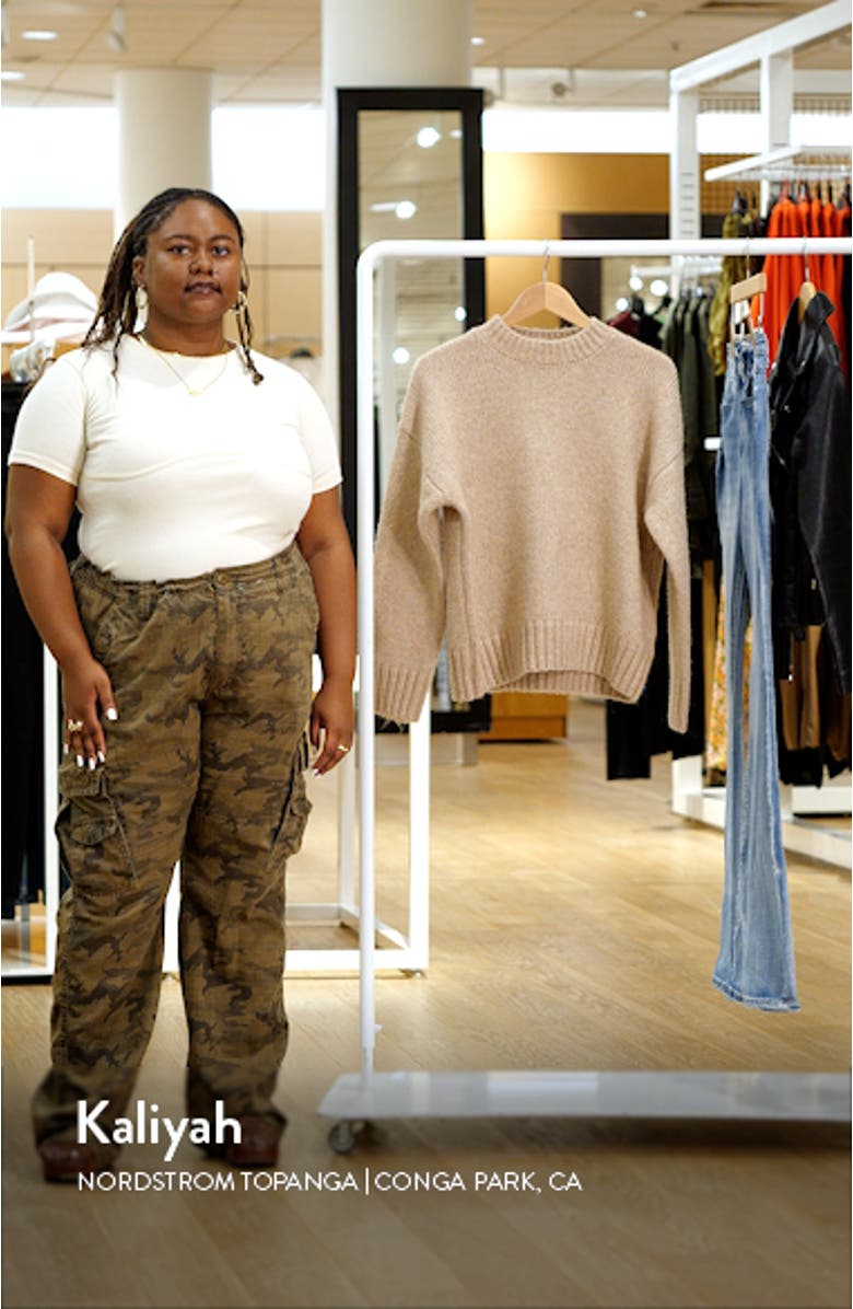 Fluffy Crewneck Sweater, sales video thumbnail