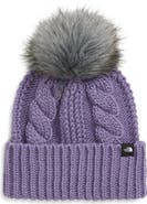 The North Face Kids Oh Mega Beanie with Faux Fur Pom