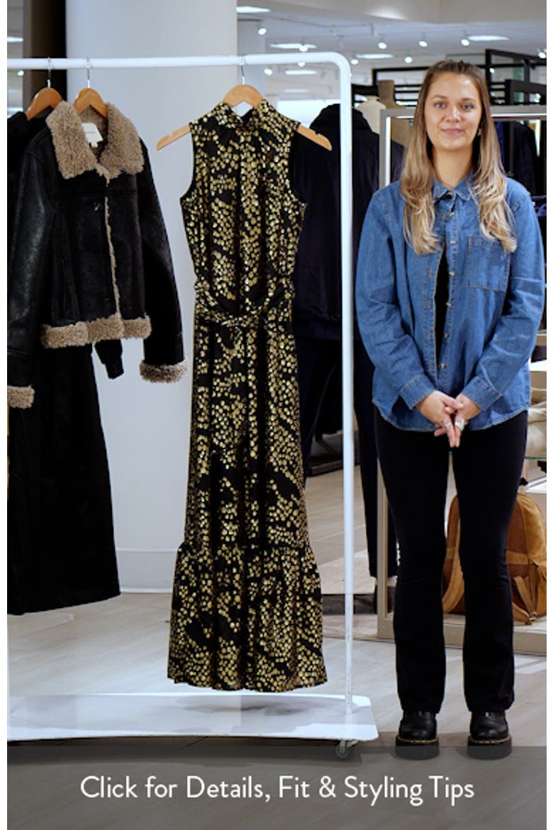 Metallic Dot Chiffon Gown video