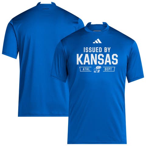 Men's adidas Royal Kansas Jayhawks 2025 Training Performance Team T-Shirt