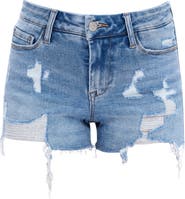 Bayeas Emma Distressed Cutoff Denim Shorts