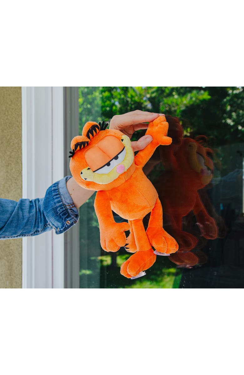 Toynk Garfield With Suction Cups 12-Inch Collector Plush, Alternate, color, Orange