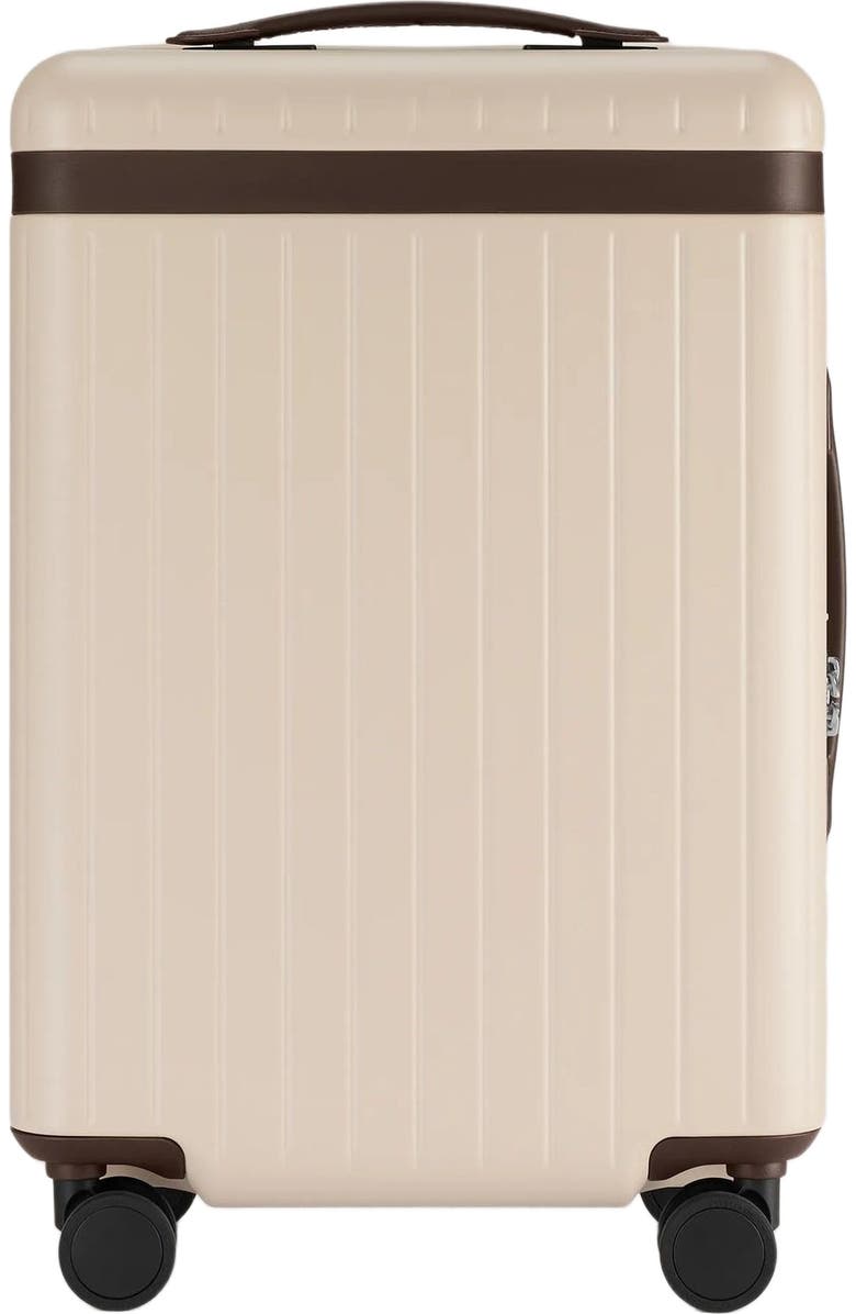 Carl Friedrik The Carry-on Suitcase, Main, color, Sand / Chocolate