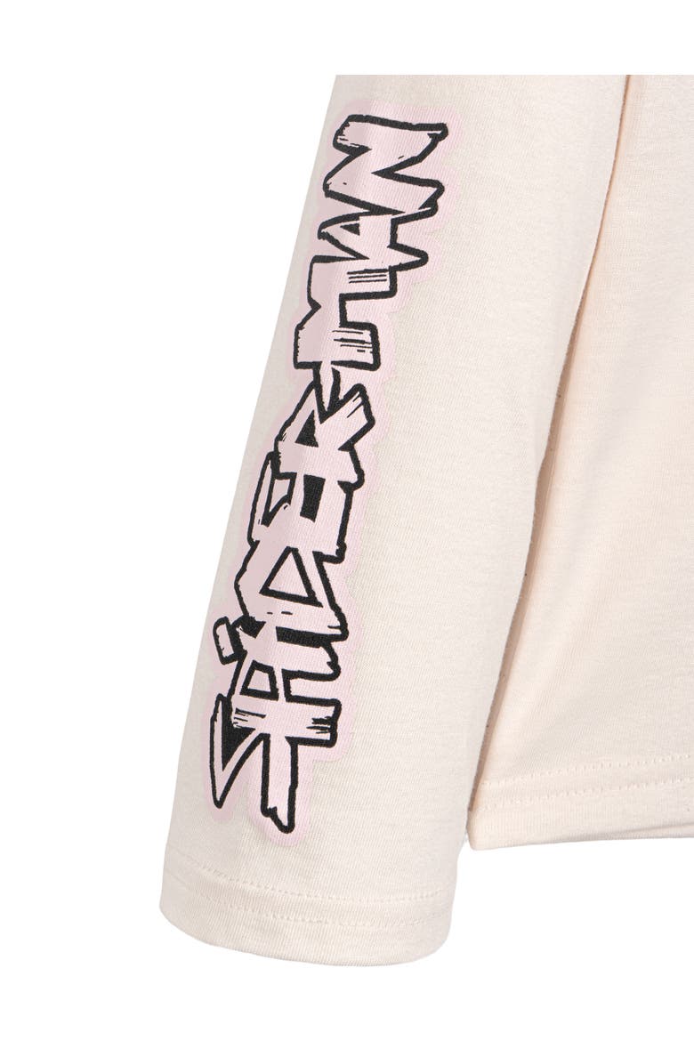 Spider-Man 2-Piece Long Sleeve T-Shirt Set, Alternate, color, Peach Ivory