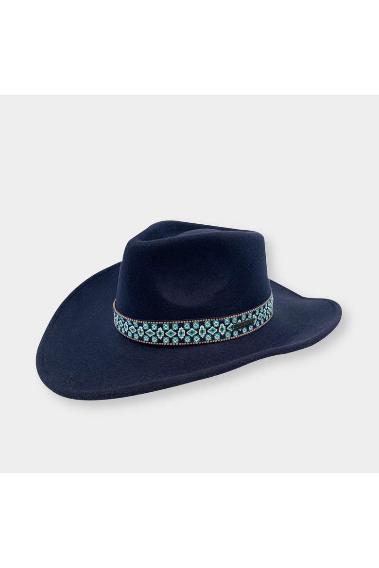 Rogue Women's Decorative Band  Hat, Main, color, Midnight