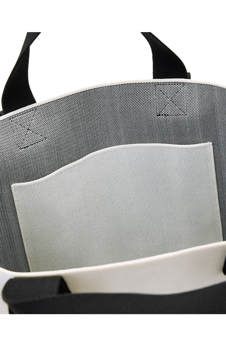 AllSaints Izzy Heart Tote, Alternate, color, White