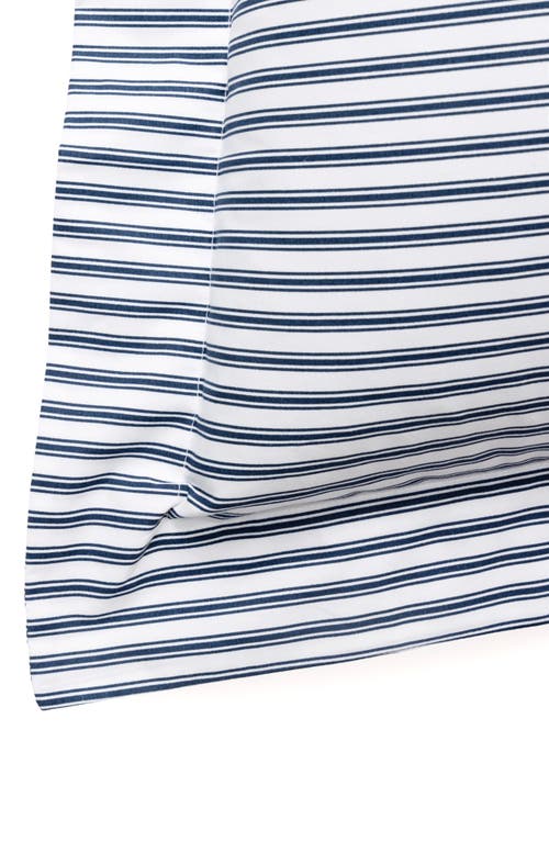 Petite Plume French Ticking Euro Sham In Blue