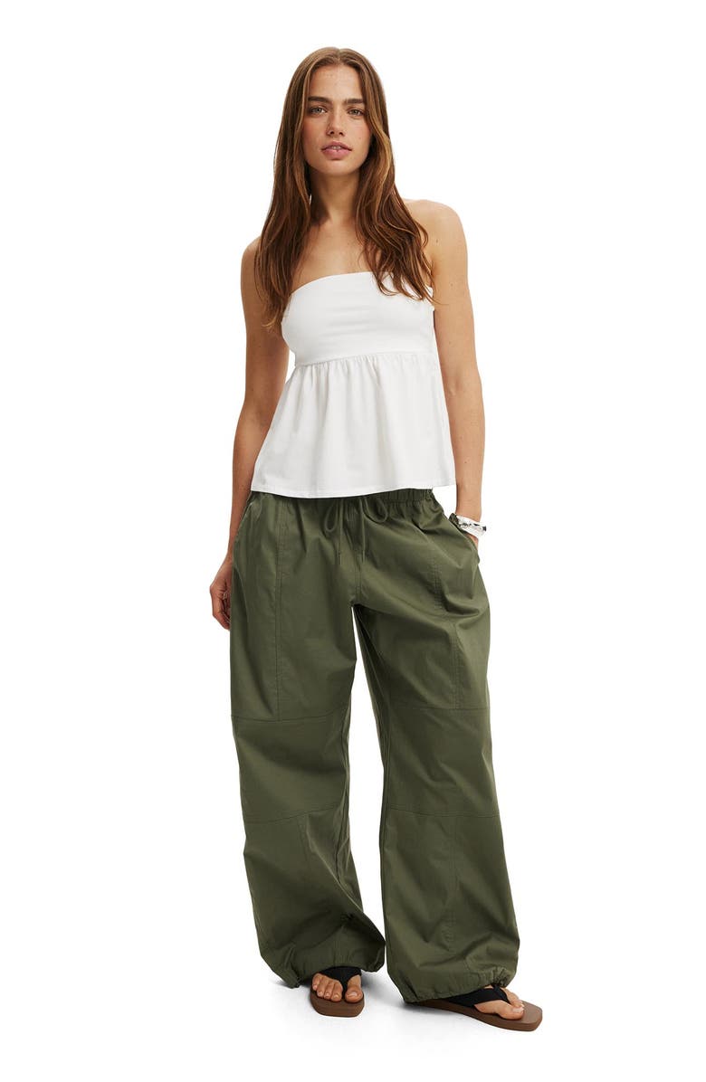 Cotton On Women's Babydoll Tube, Alternate, color, White