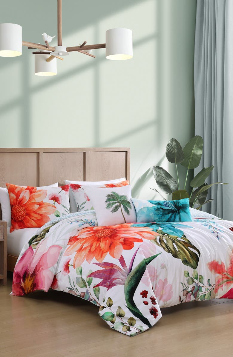 Bebejan Eden's Embrace Reversible 5-Piece Comforter Set, Alternate, color, White