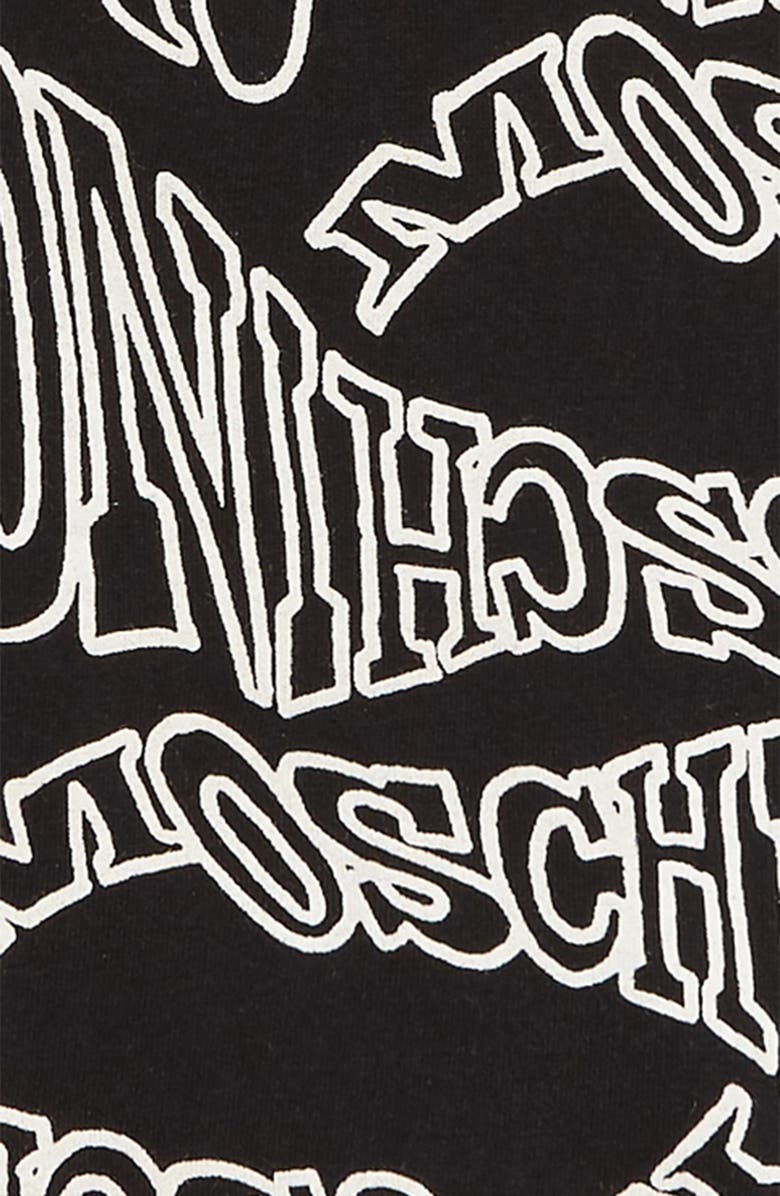 Moschino Twisted Logo Graphic Tee, Alternate, color, 