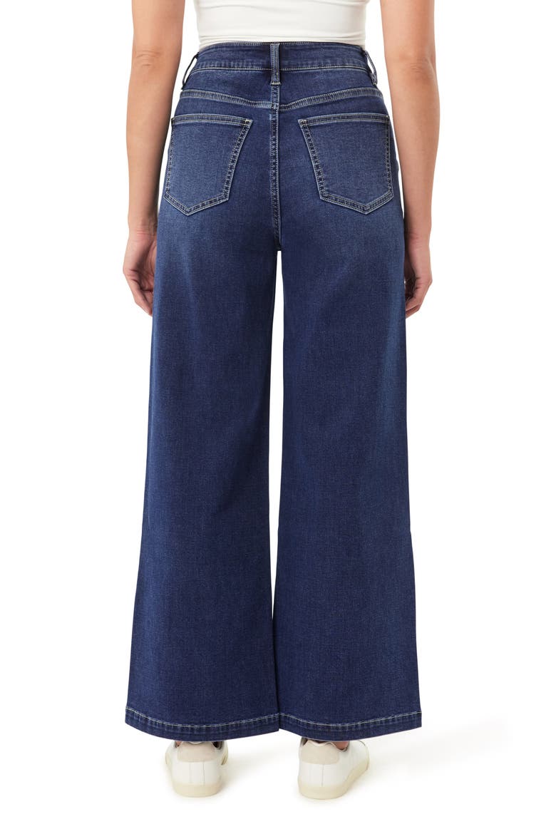 Parisian Café 30-inch Ultra High Rise Wide Leg Knit Jeans, Alternate, color, CELESTE