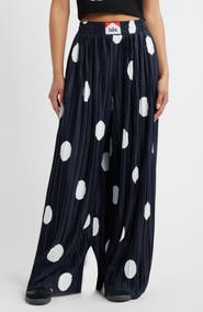 Dressed in Lala Total Knockout Plissé Dot Pants