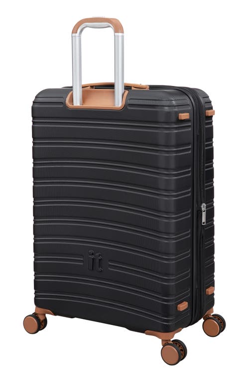 It Luggage Fusional 27-inch Expandable Hardshell Suitcase In Black