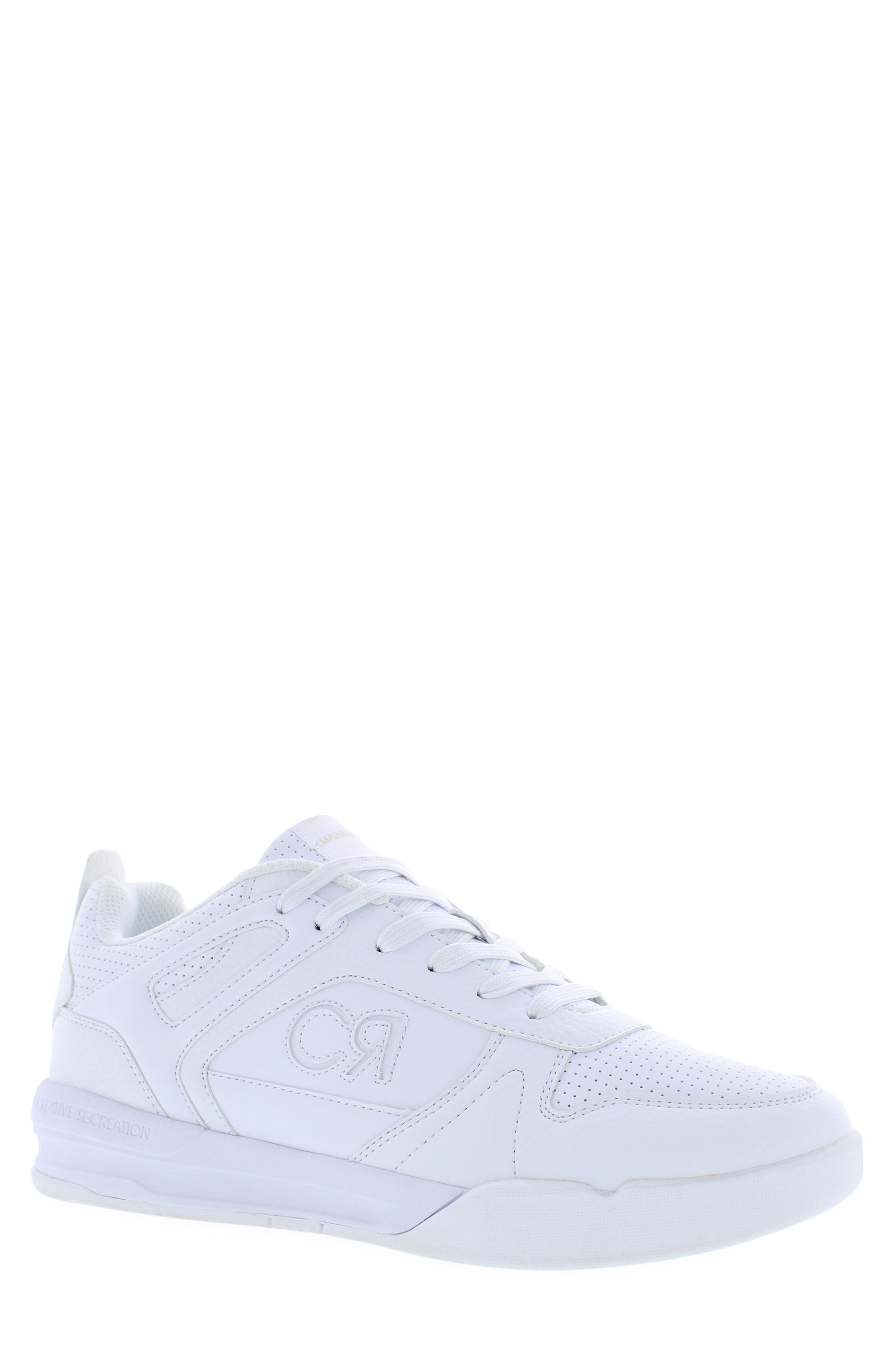 Rec Classic Sneaker, Main, color, WHITE
