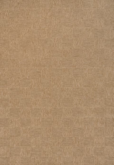 Mason Easy Jute Geometric Checker Weave Indoor/Outdoor Area Rug