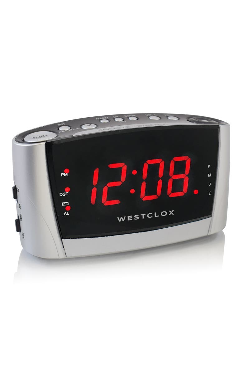 Westclox Alarm Clock Radio, Main, color,