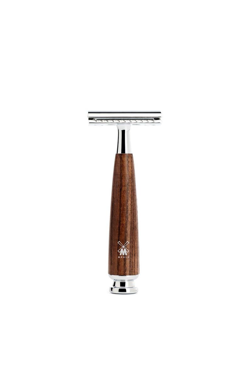 MÜHLE Rytmo Steamed Ash Safety Razor, Main, color, Steamed Ash