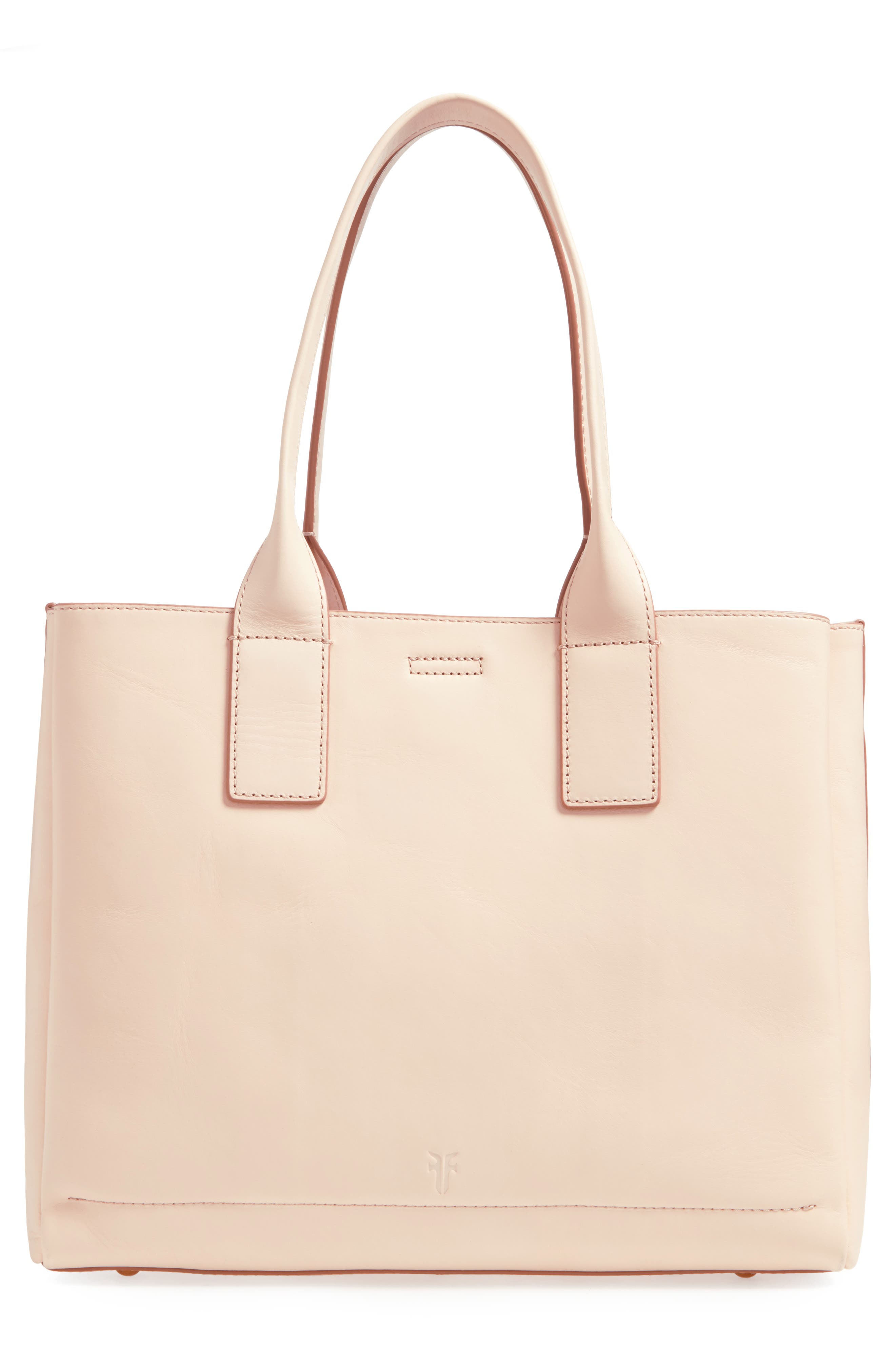 Ilana Leather Tote, Alternate, color, NATURAL