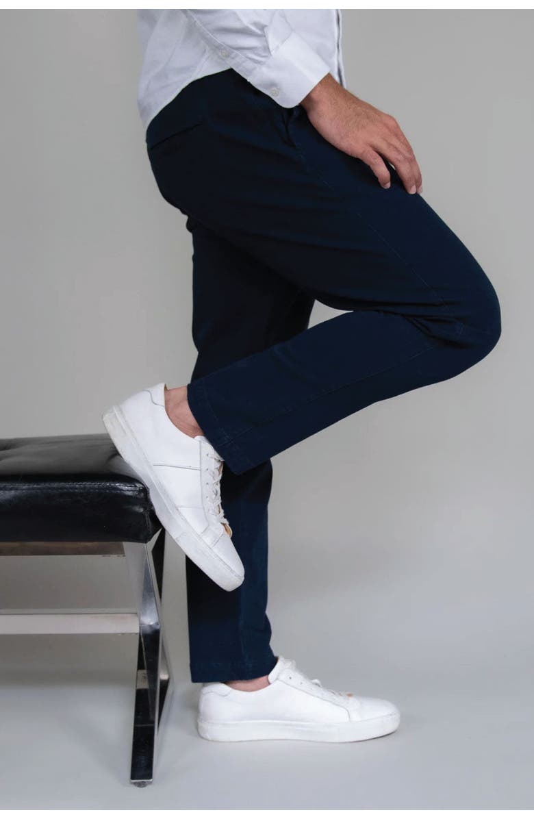 Peter Manning Milano Pants, Alternate, color, Navy